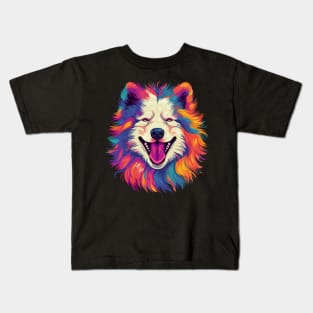 Samoyed Smiling Kids T-Shirt